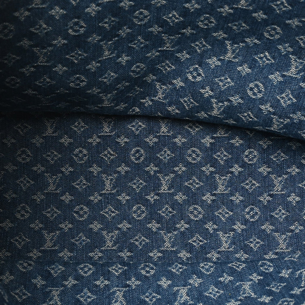 Louis Vuitton Monogram Denim Neo Neverfull MM Blue
