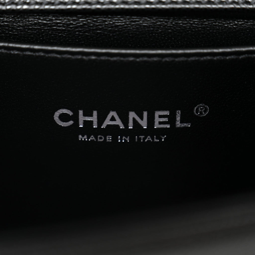 Chanel Caviar Quilted Medium Boy Flap Black