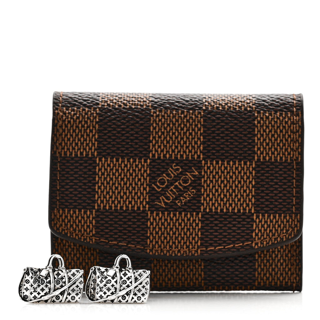 Louis Vuitton Sterling Silver Speedy Cufflinks