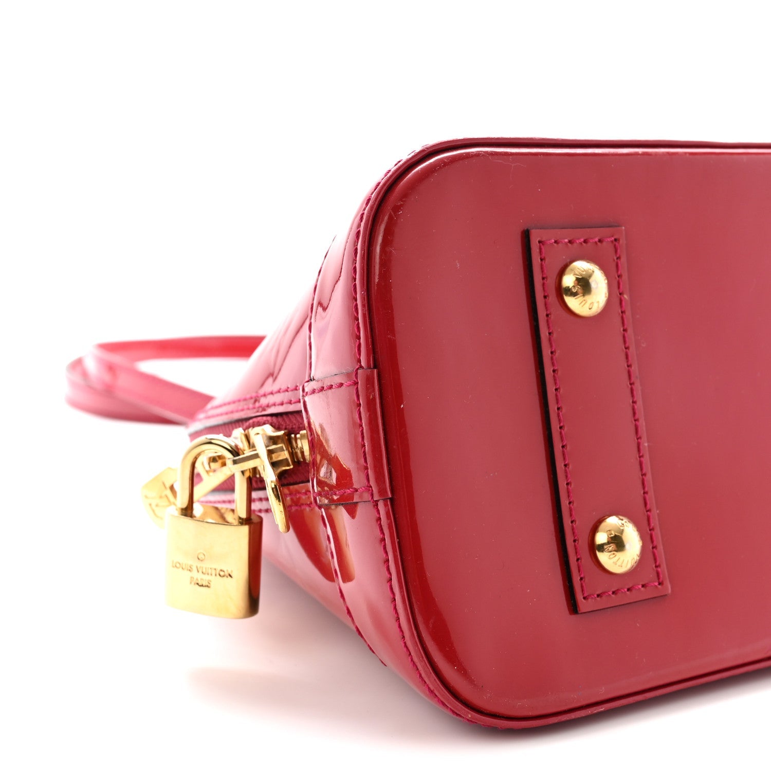Louis Vuitton Vernis Alma BB Rose Indien