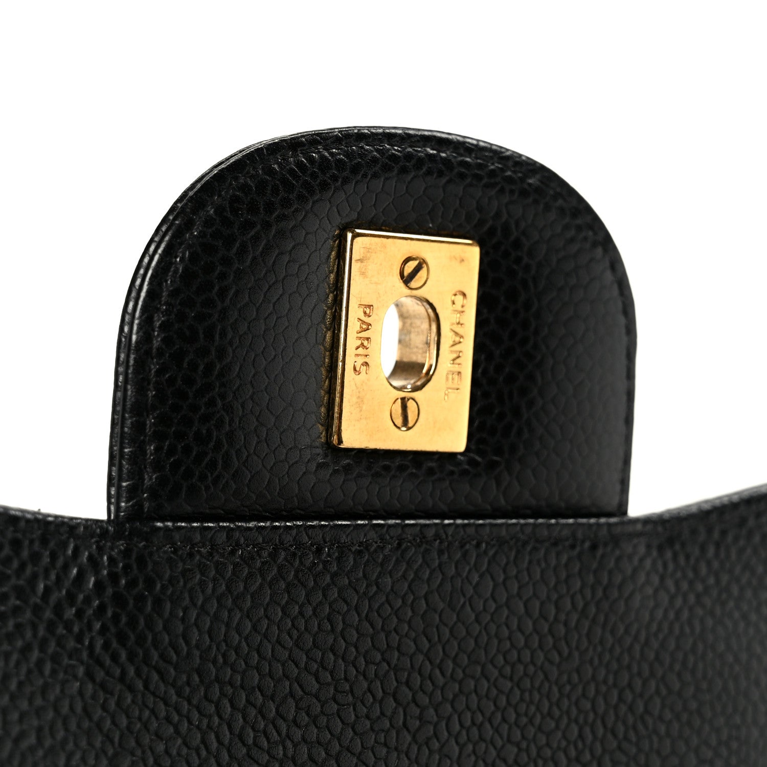 Chanel Caviar Quilted Jumbo Double Flap Black