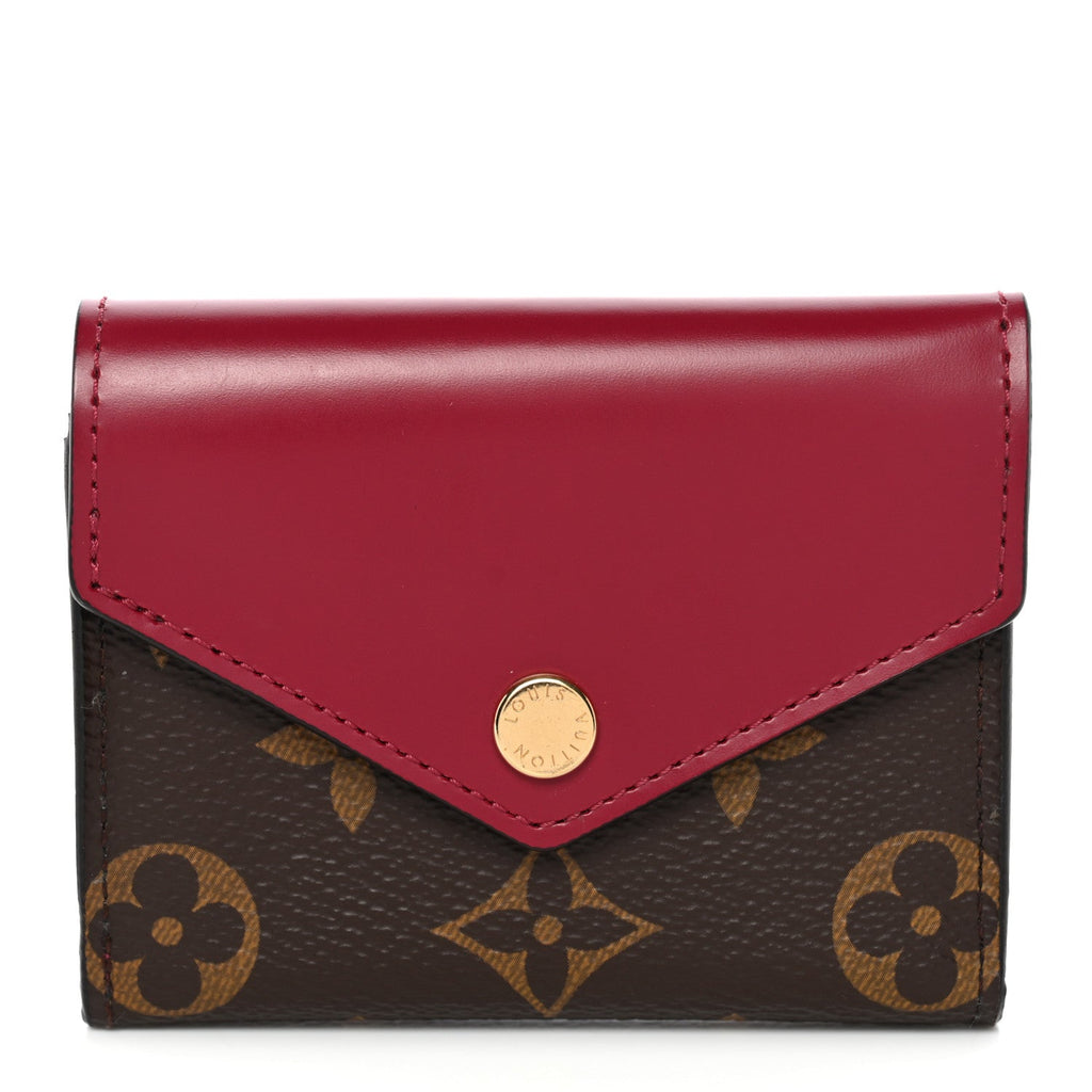 Louis Vuitton Monogram Zoe Wallet Fuchsia
