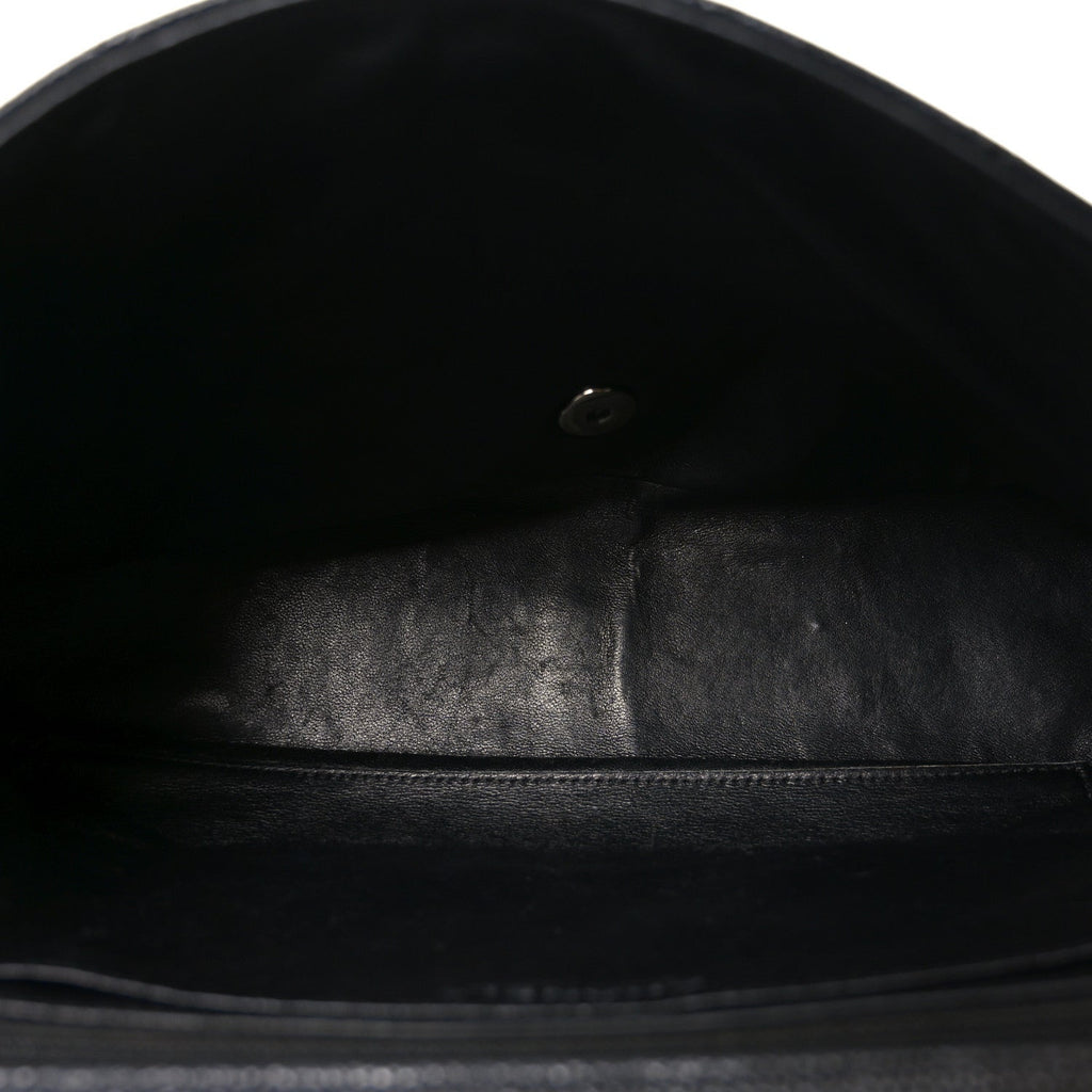 Chanel Caviar Quilted Jumbo Single Flap Black