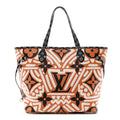 Louis Vuitton Monogram Giant Crafty Neverfull MM Creme Caramel