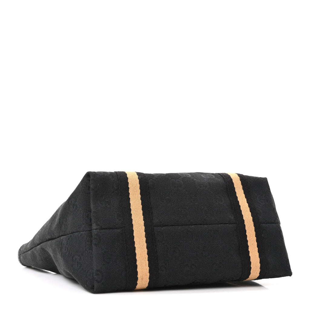 Gucci Monogram Small Jolicoeur Tote Black
