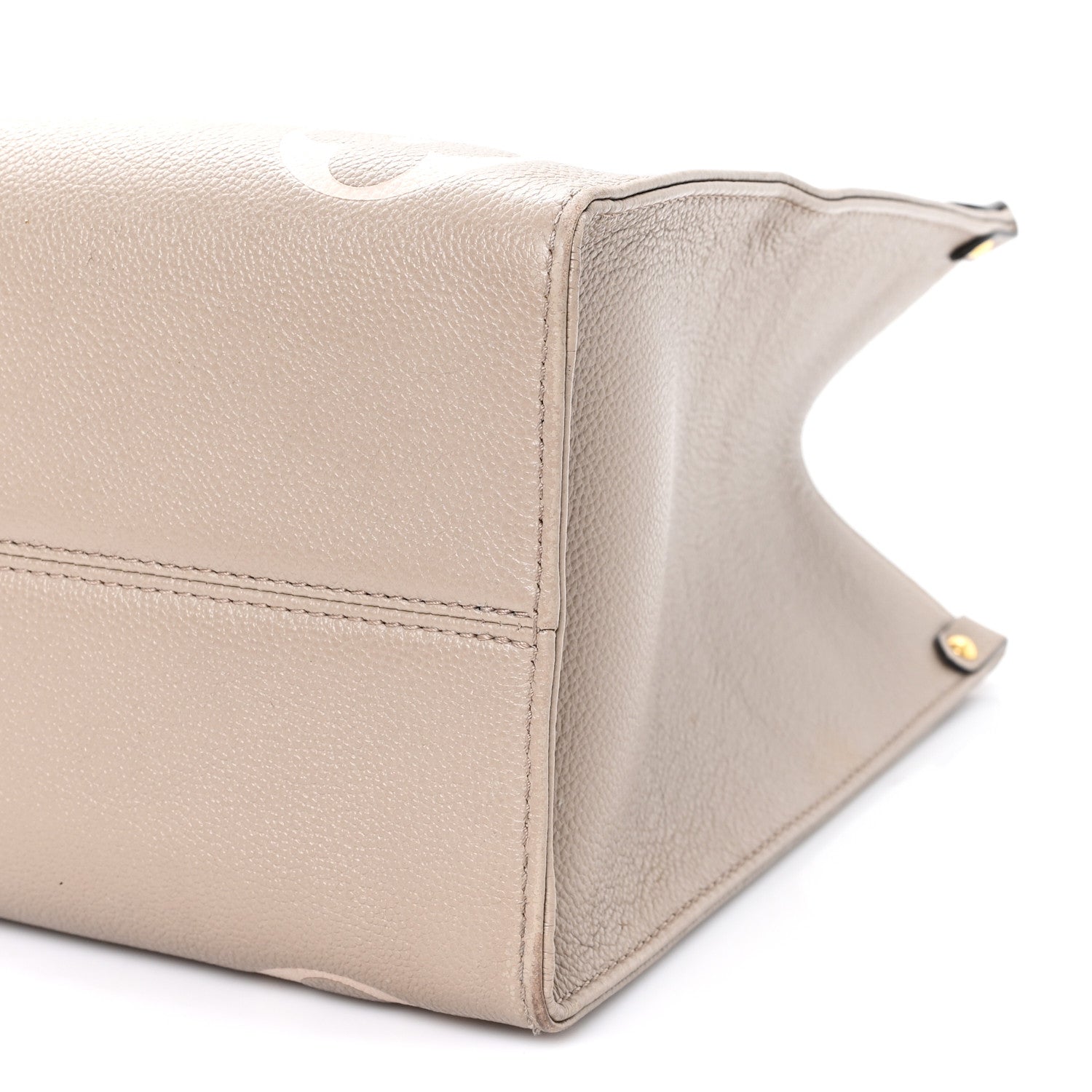 Louis Vuitton Empreinte Monogram Giant Onthego MM Tourterelle Creme