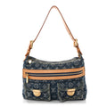 Louis Vuitton Monogram Denim Baggy PM Blue