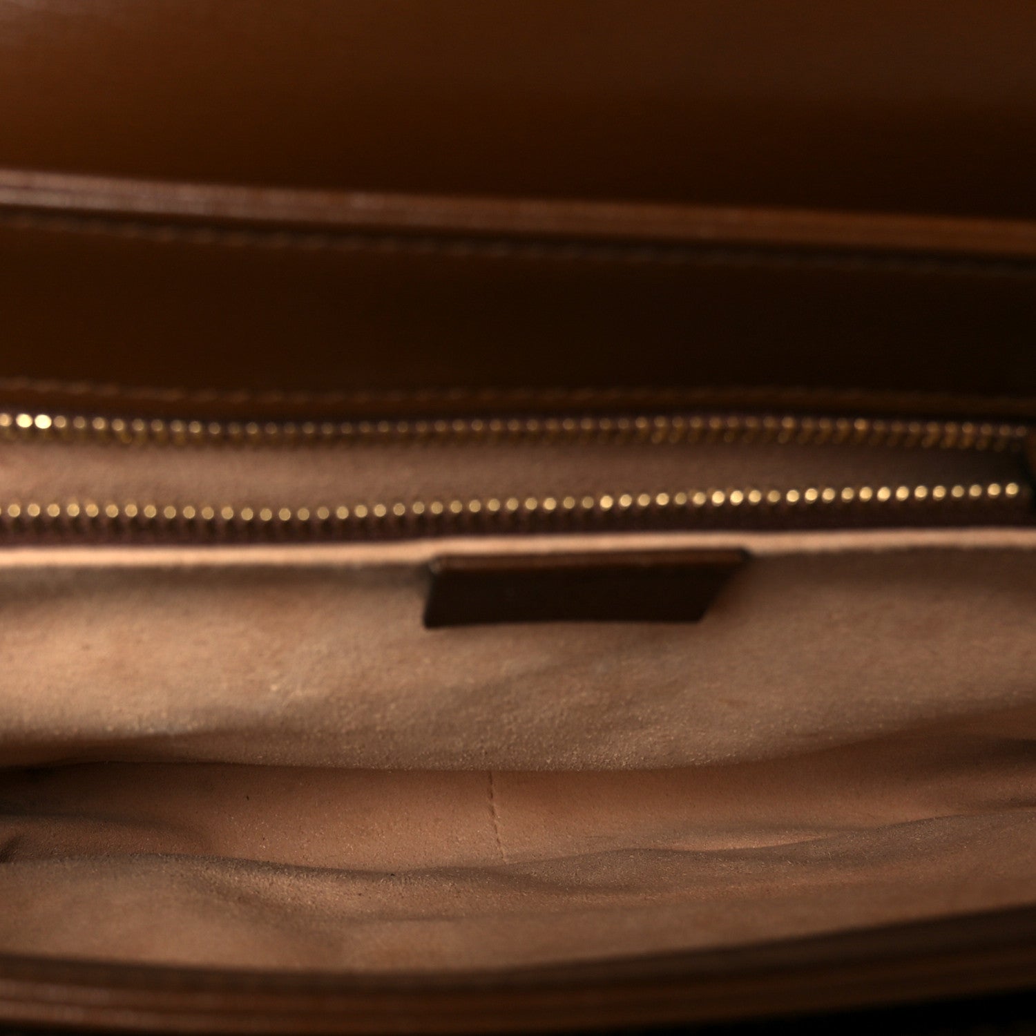 Gucci GG Supreme Monogram Horsebit 1955 Shoulder Bag Beige Brown Sugar