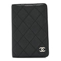 Chanel Caviar Quilted Agenda Cover Black