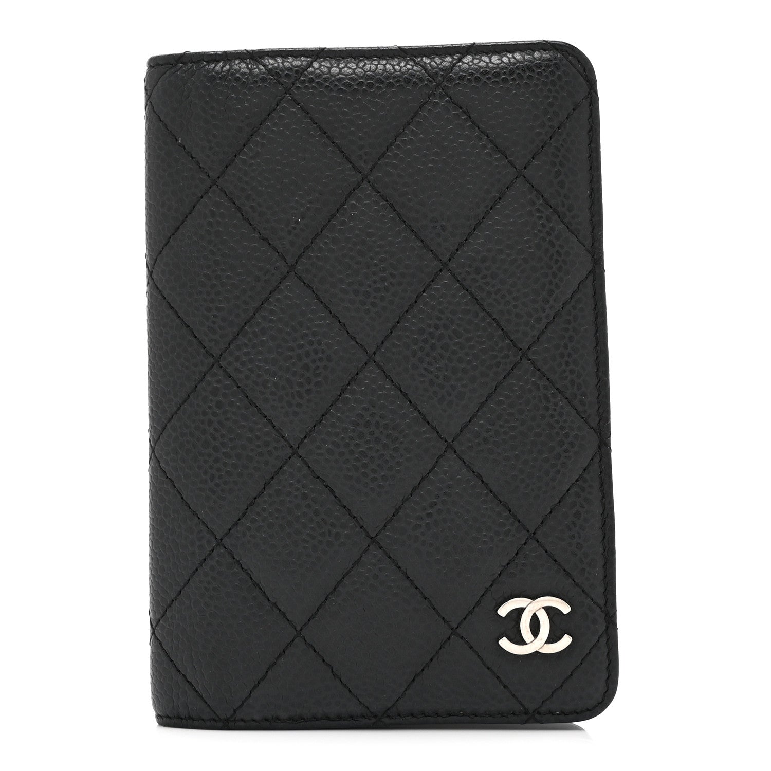 Chanel Caviar Quilted Agenda Cover Black