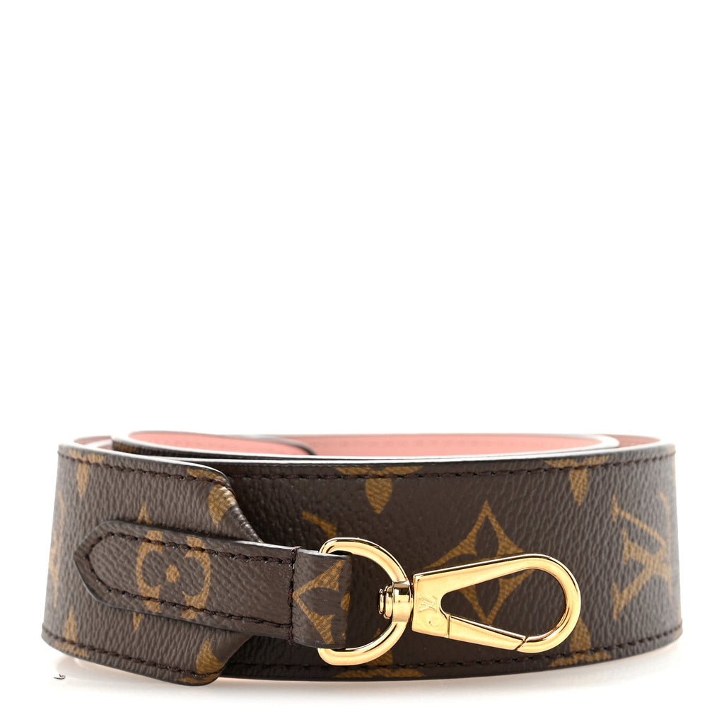 Louis Vuitton Monogram Bandouliere Shoulder Strap Rose Poudre
