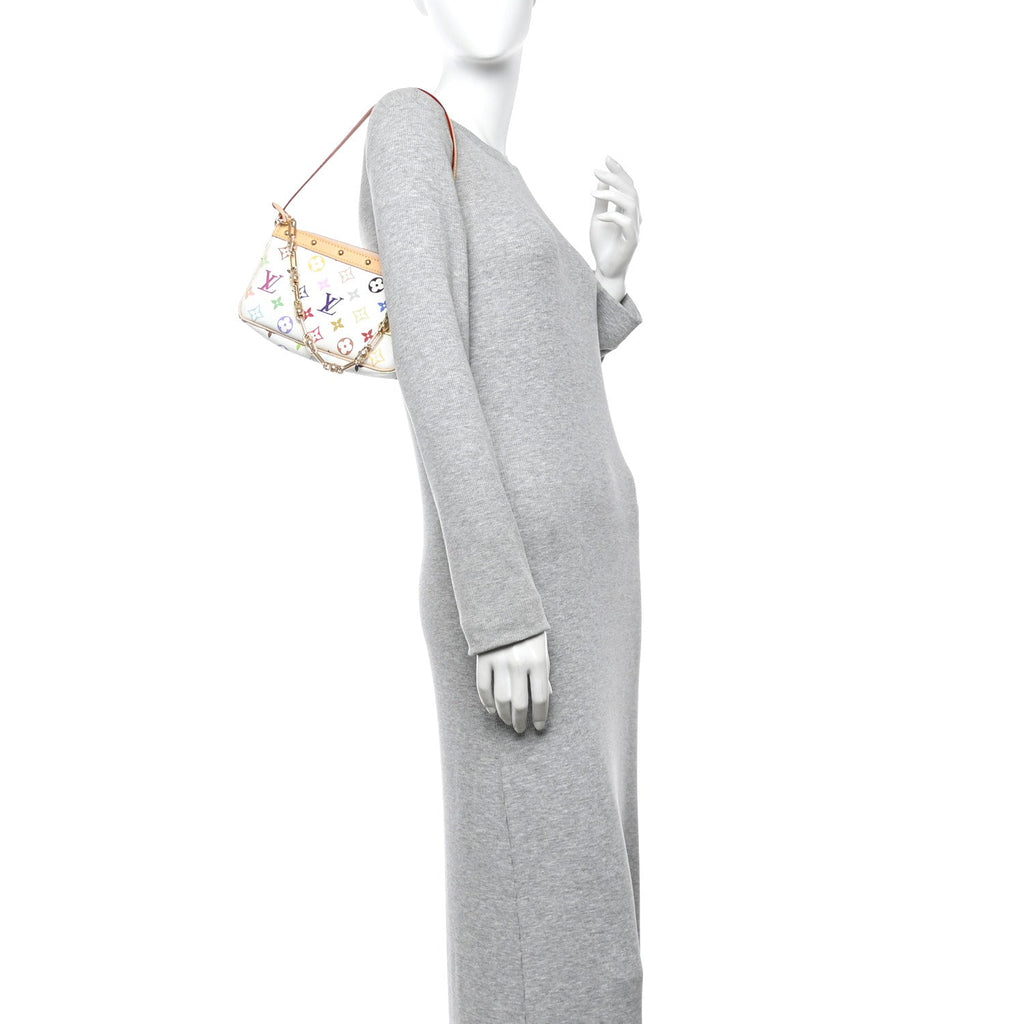 Louis Vuitton LV X TM Monogram Multicolor Pochette Accessories White
