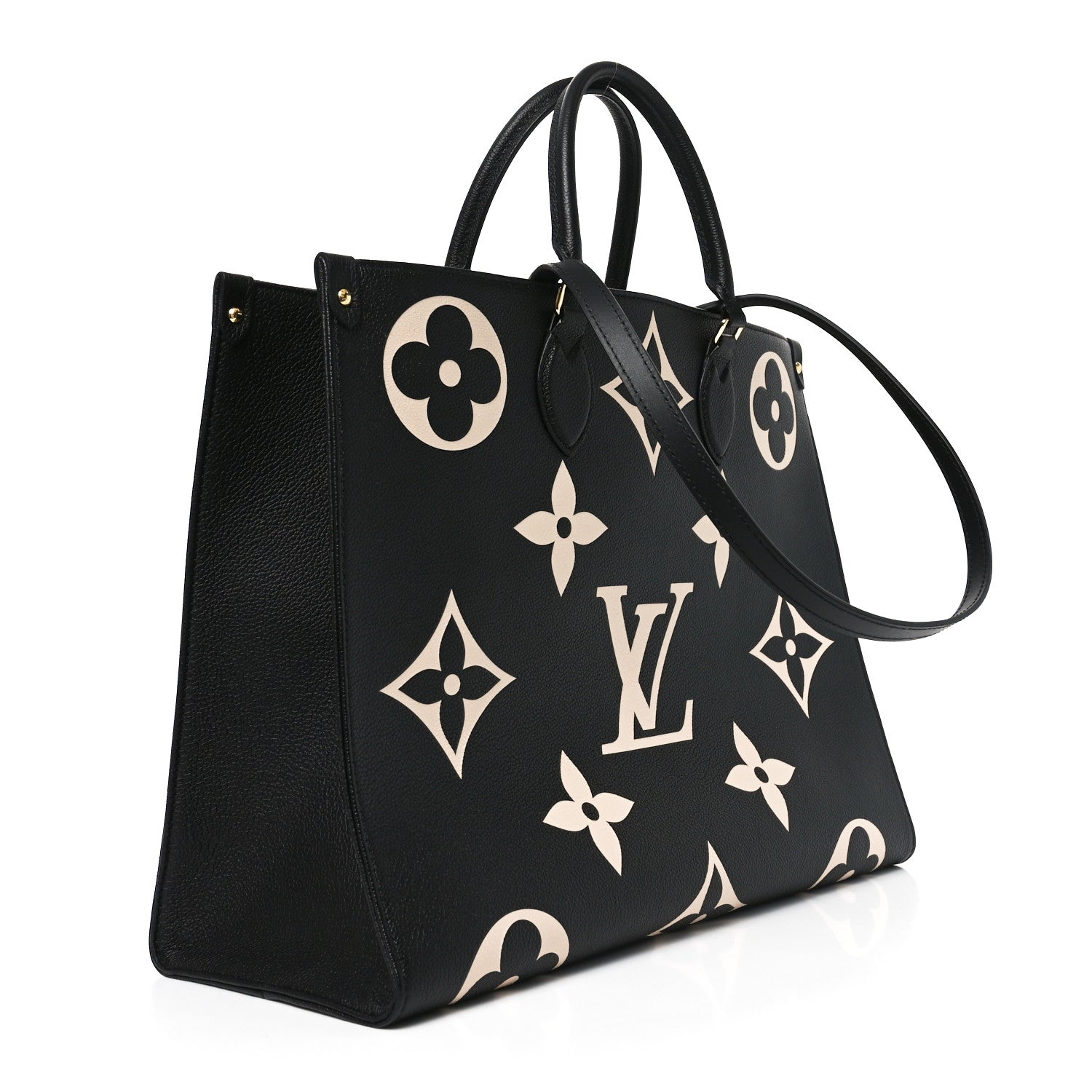 Louis Vuitton Empreinte Monogram Giant Onthego GM Black Beige