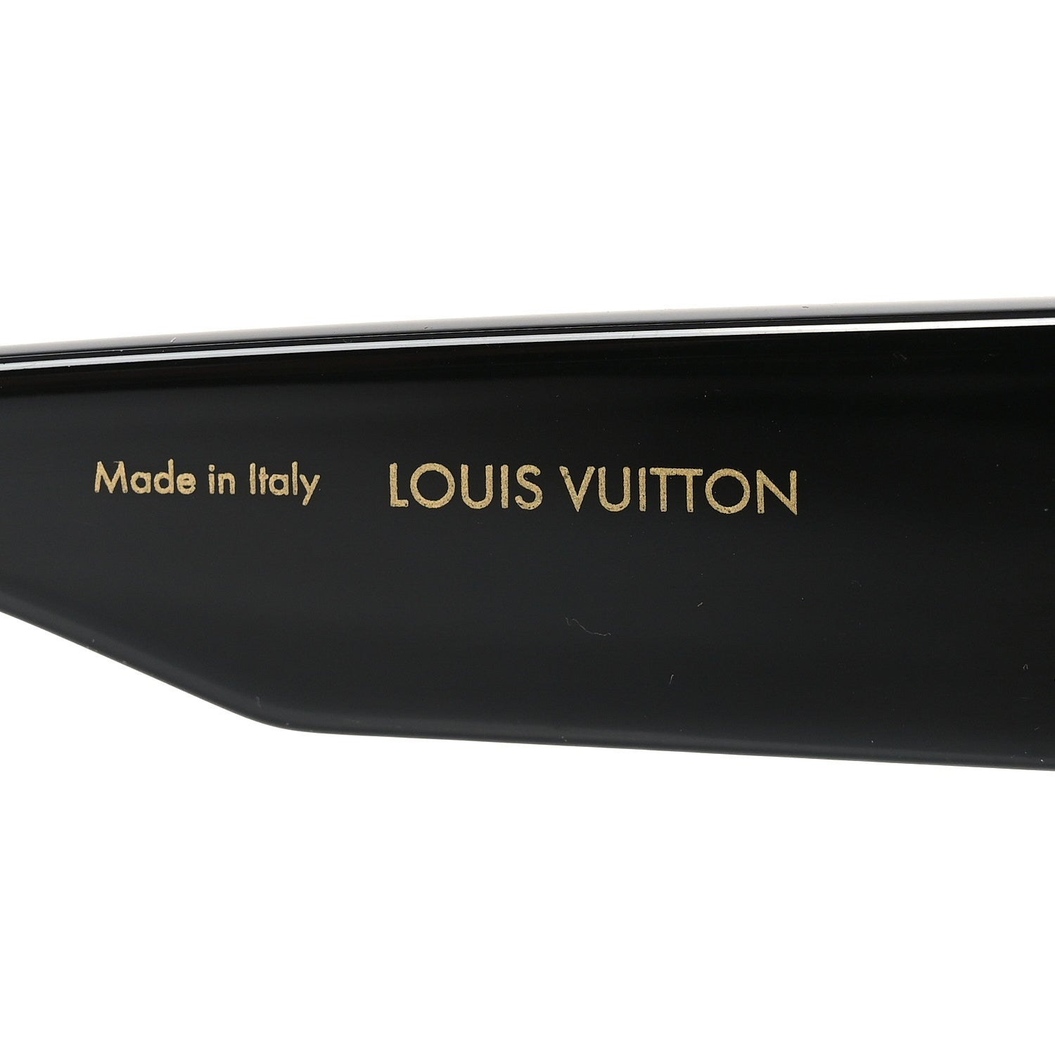 Louis Vuitton Acetate Swarovski Crystal Cyclone Sunglasses Z1578W Black