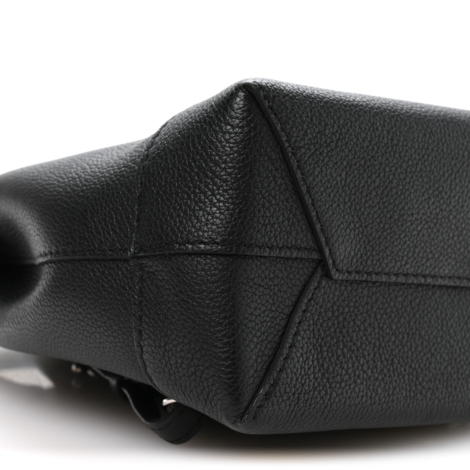 Louis Vuitton Calfskin Lockme Mini Backpack Black