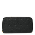 Louis Vuitton Empreinte Zippy Wallet Black