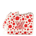 Louis Vuitton LV X YK Epi Infinity Dots Twist Shoulder Bag PM White Red