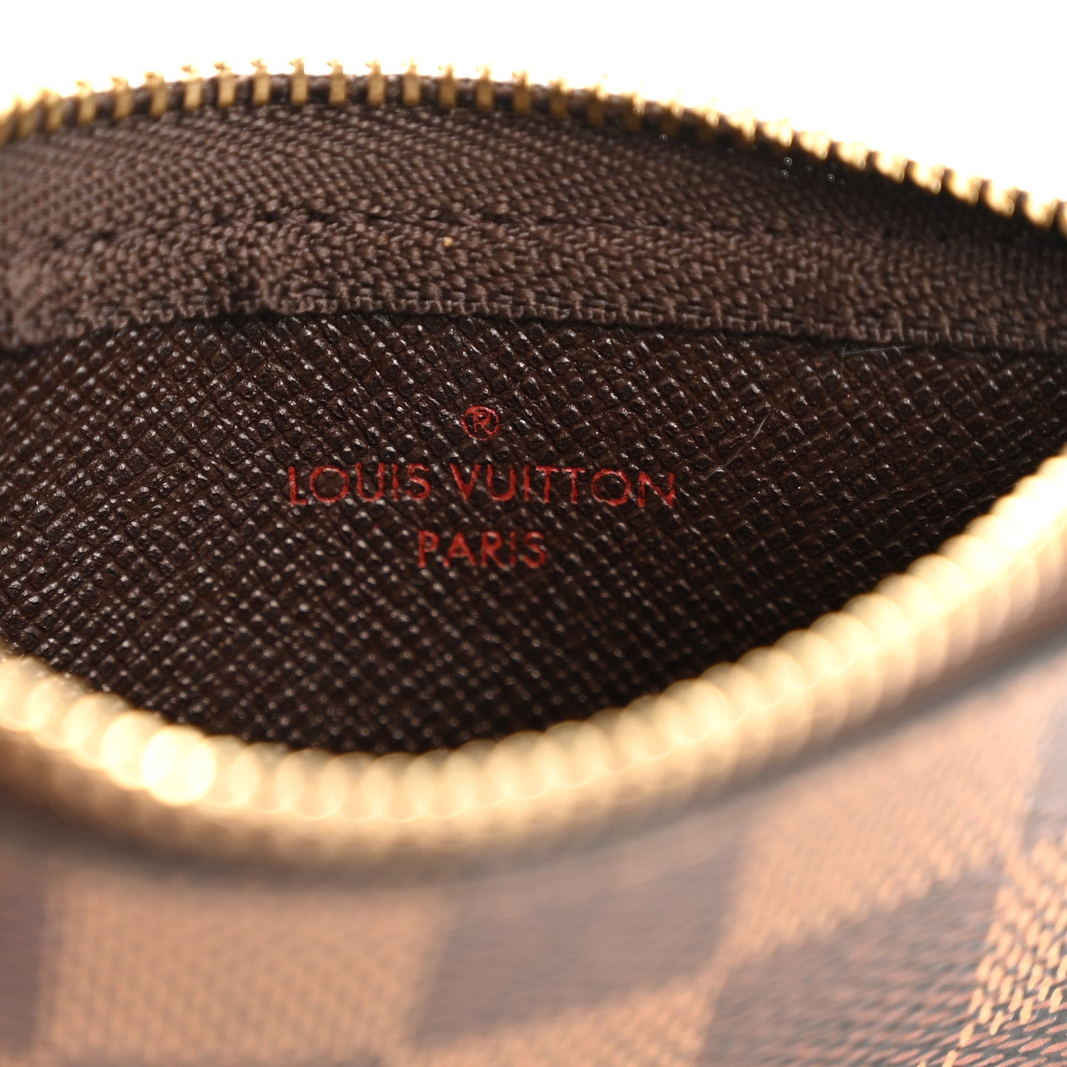 Louis Vuitton Damier Ebene Key Pouch