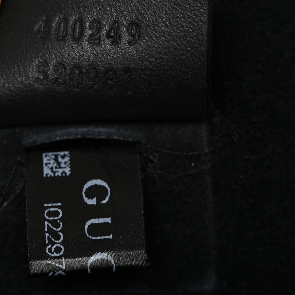 Gucci GG Supreme Monogram Crystal Small Dionysus Shoulder Bag Black