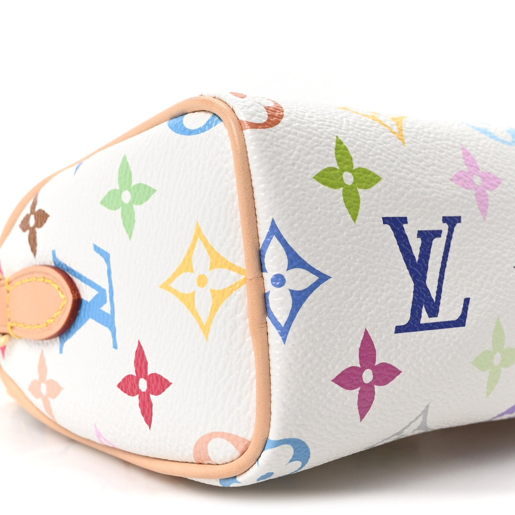 Louis Vuitton LV X TM Monogram Multicolor Nano Speedy White