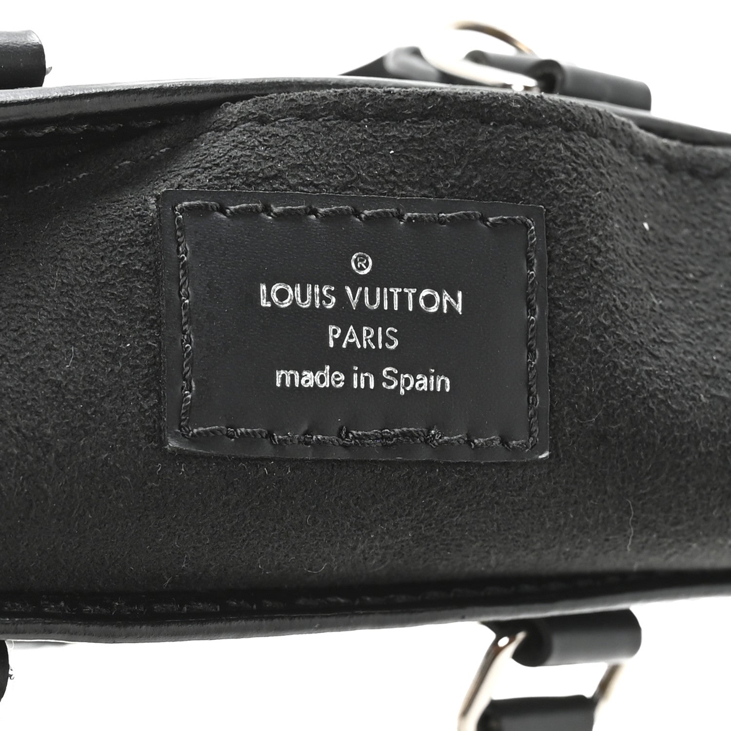 Louis Vuitton Epi Petit Sac Plat Black