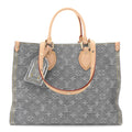 Louis Vuitton Monogram Denim Onthego MM Washed Grey