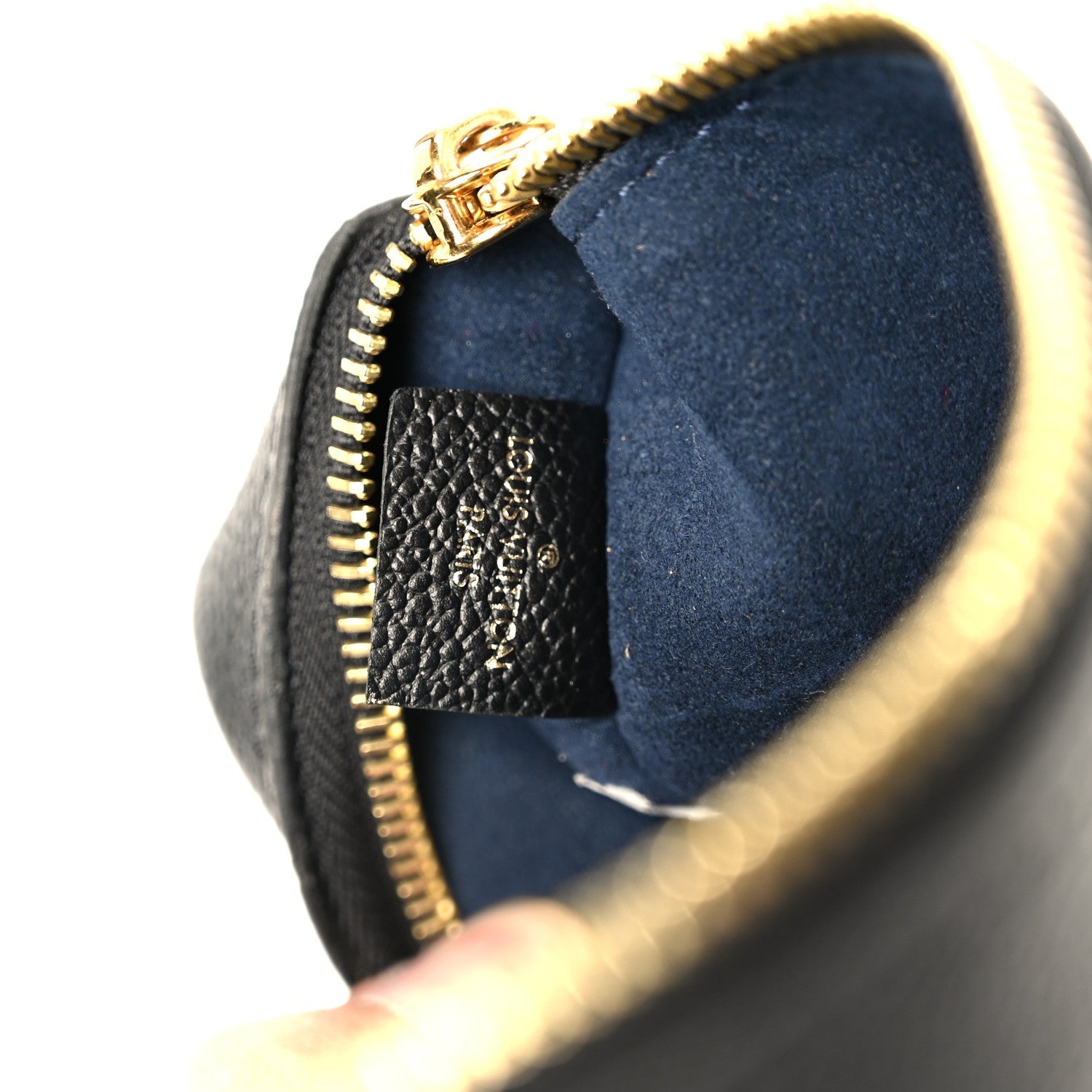 Louis Vuitton Empreinte Monogram Giant Neverfull MM Pochette Black