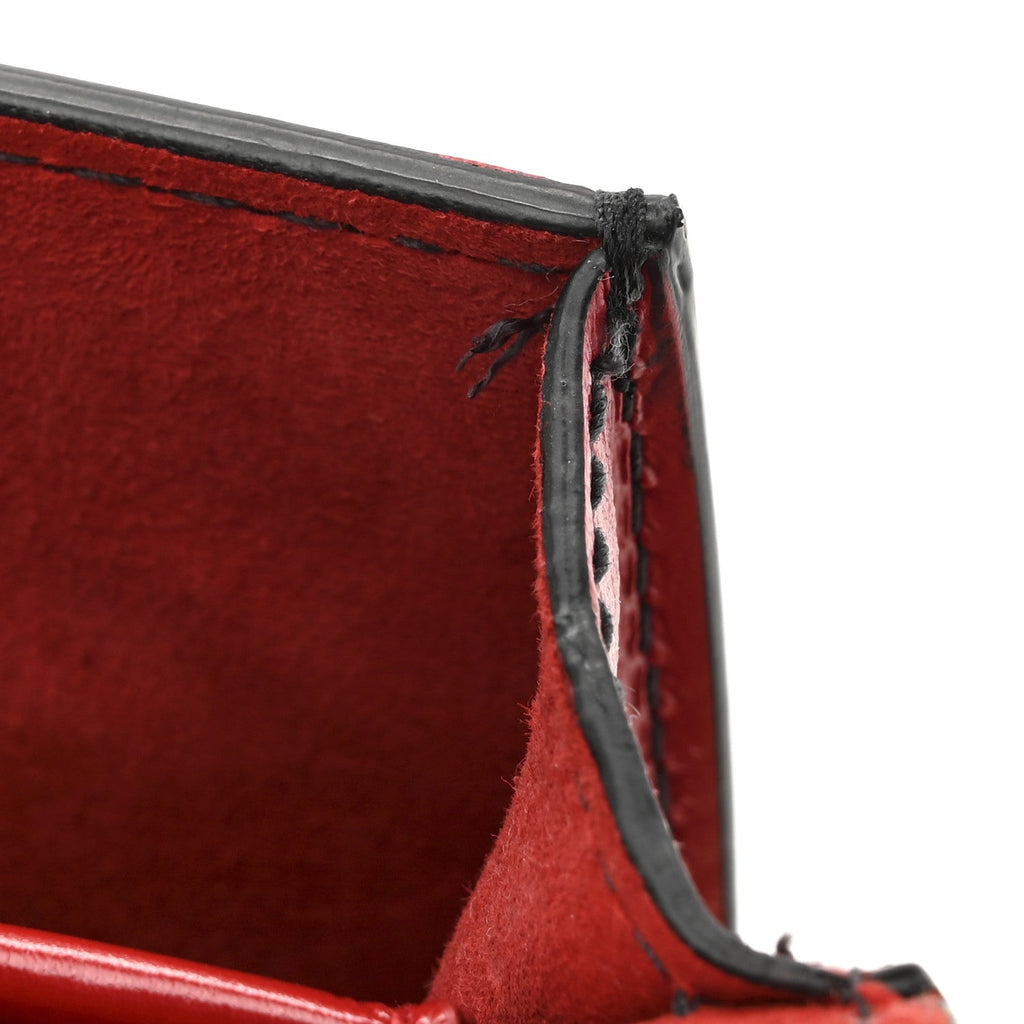 Christian Dior Calfskin J'Adior Chain Flap Bag Red