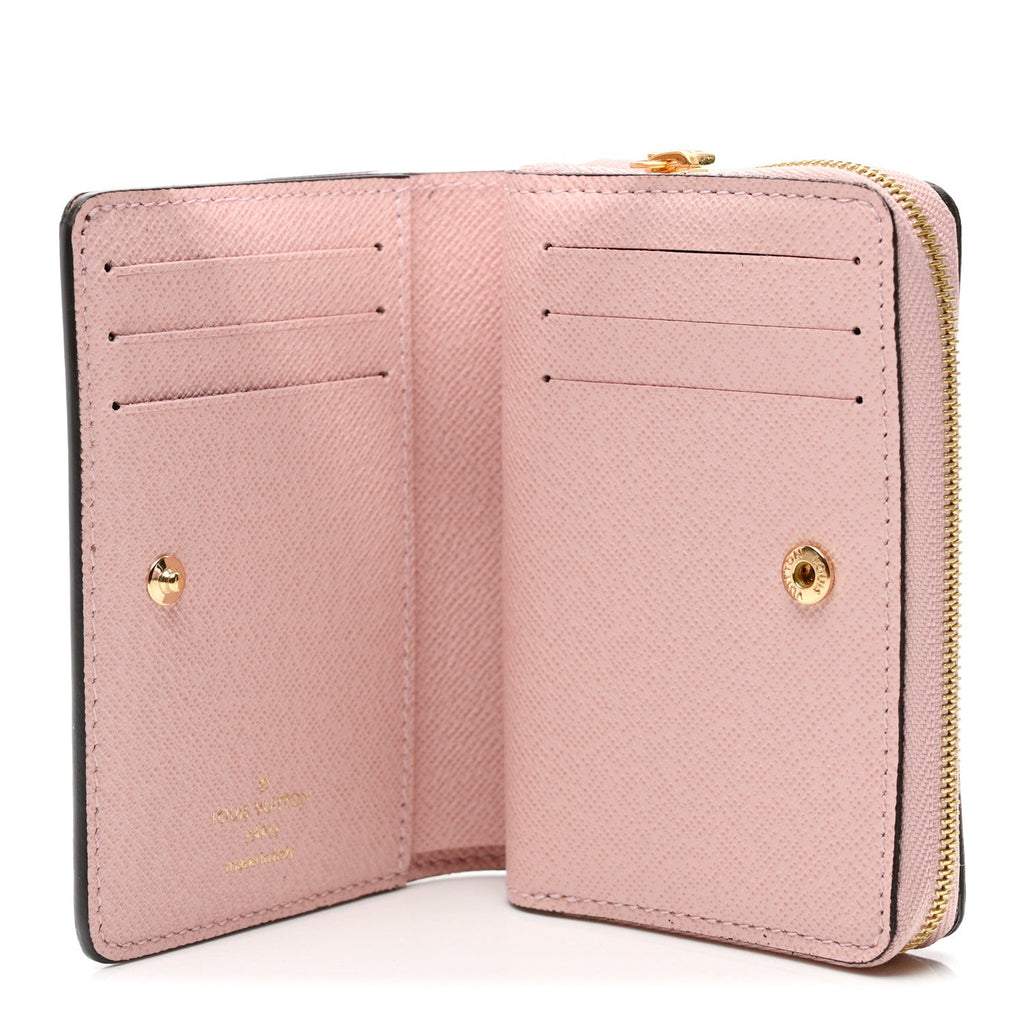Louis Vuitton Monogram Lou Wallet Rose Ballerine