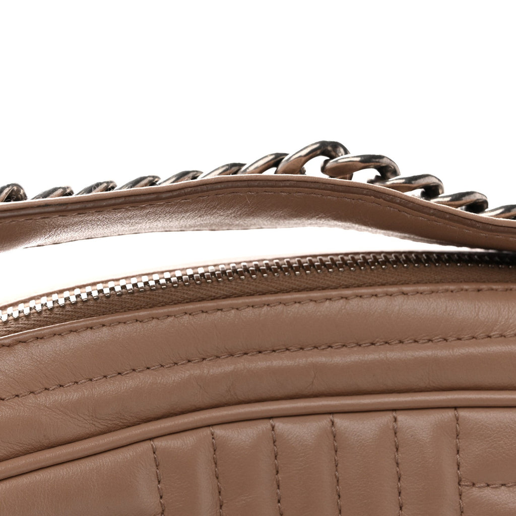 Prada Soft Calfskin Diagramme Camera Bag Cipria
