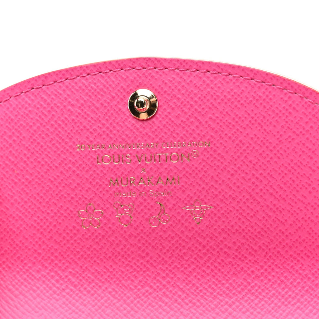 Louis Vuitton LV X TM Monogram Multicolor Rosalie Coin Purse White Kawaii Pink