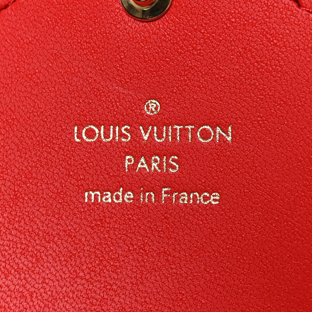 Louis Vuitton Monogram Medium Kirigami Pochette Insert Coquelicot