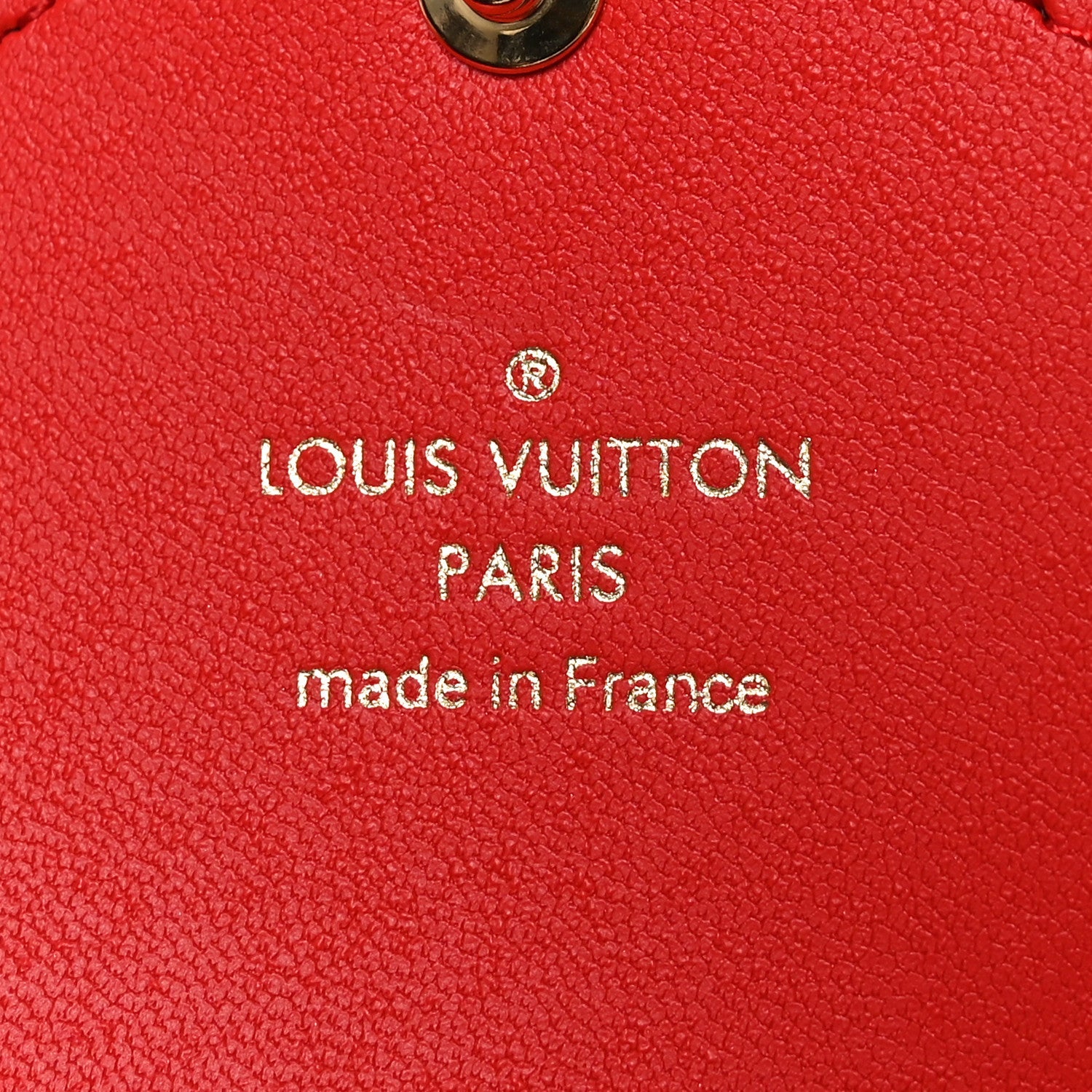 Louis Vuitton Monogram Medium Kirigami Pochette Insert Coquelicot