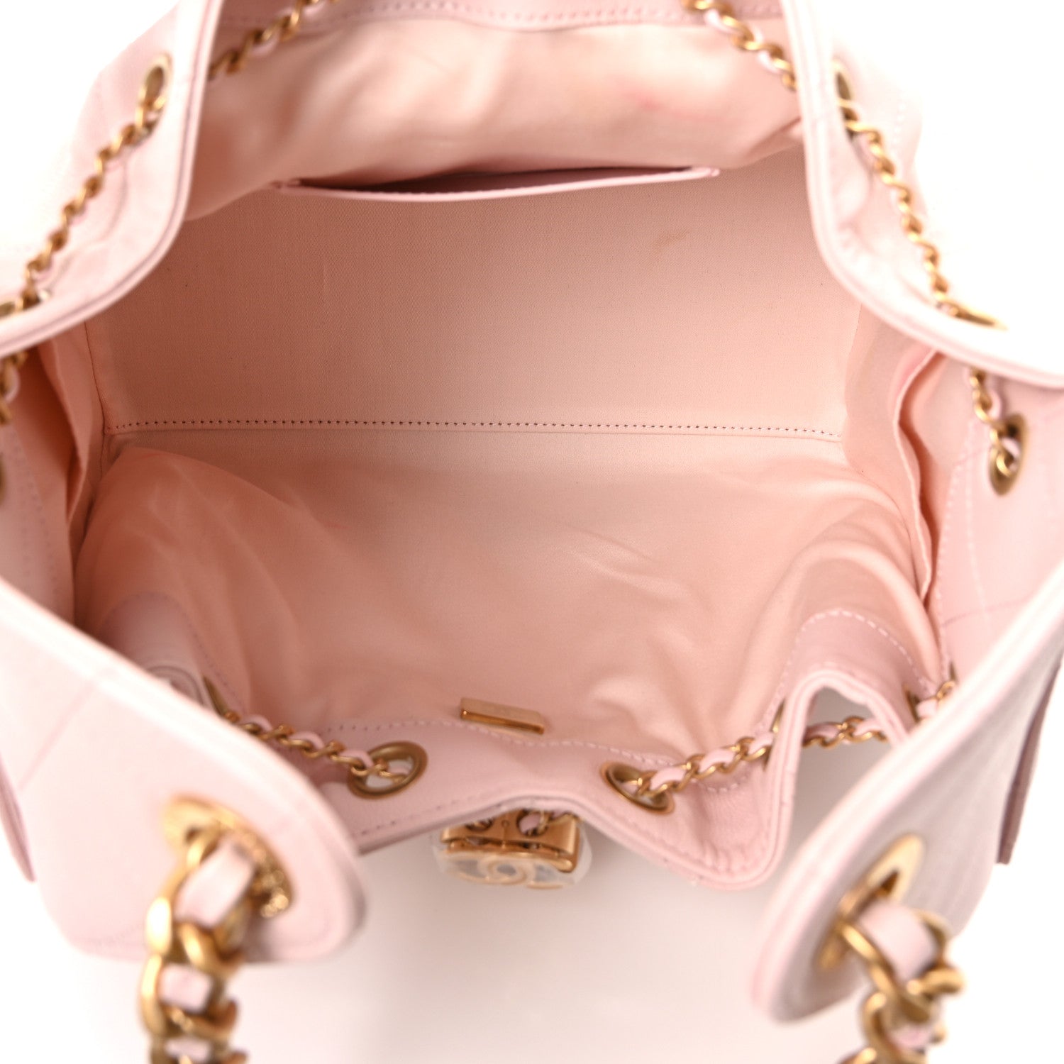 Chanel Caviar Quilted Small Chanel 25 Handbag Light Pink