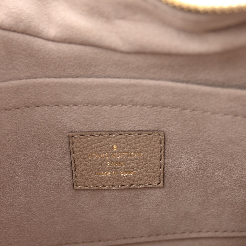 Louis Vuitton Empreinte Monogram Giant Bagatelle NM Tourterelle Creme