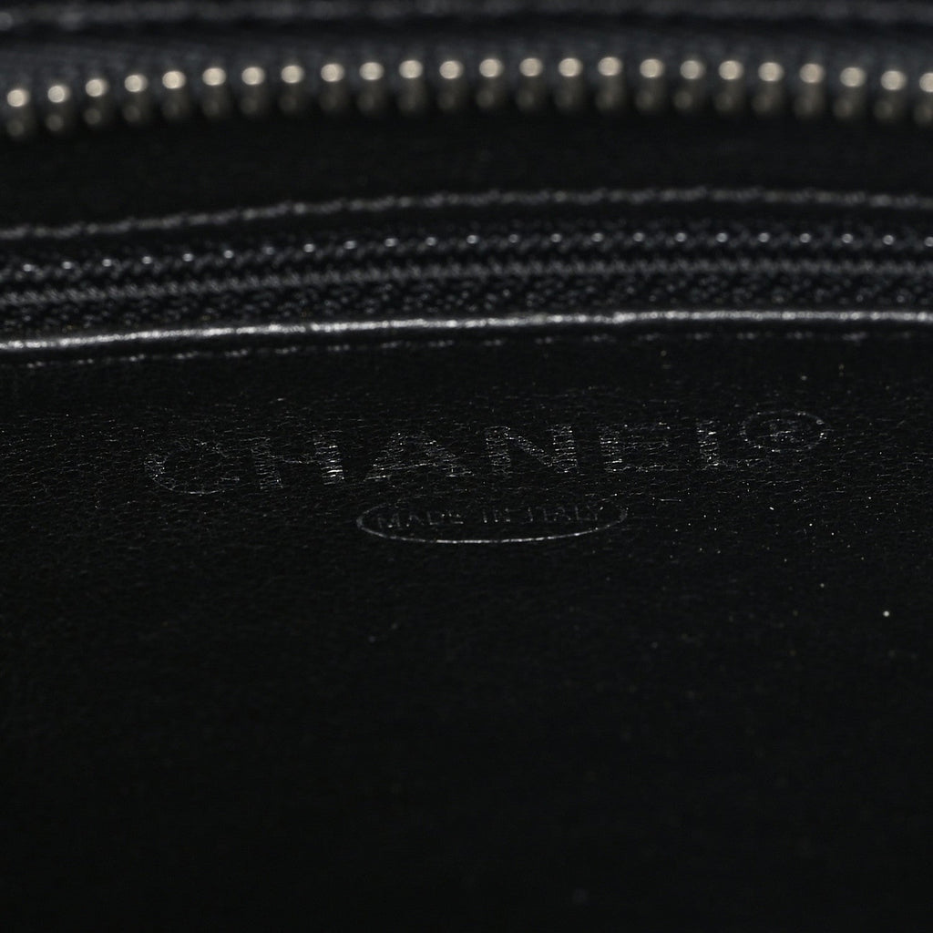 Chanel Caviar Quilted Medallion Tote Black