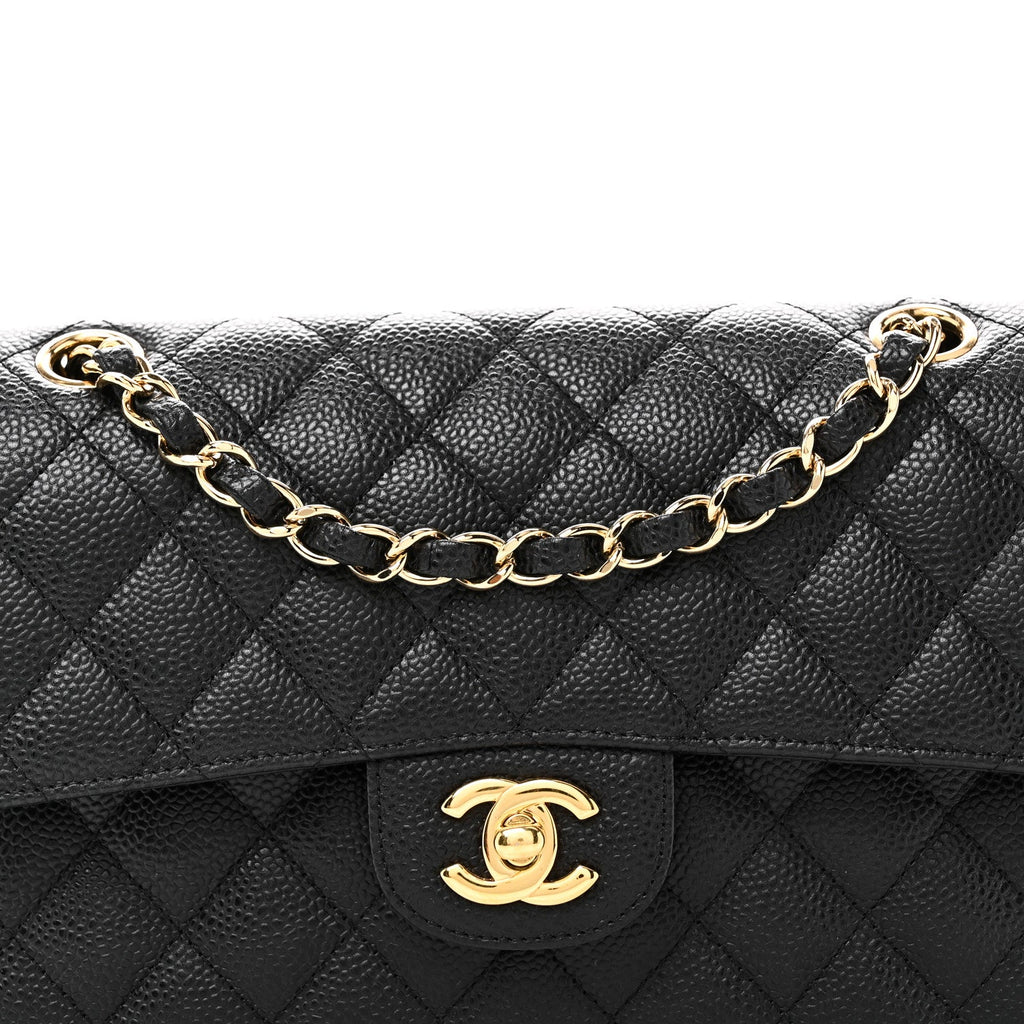 Chanel Caviar Quilted Small Double Flap Black