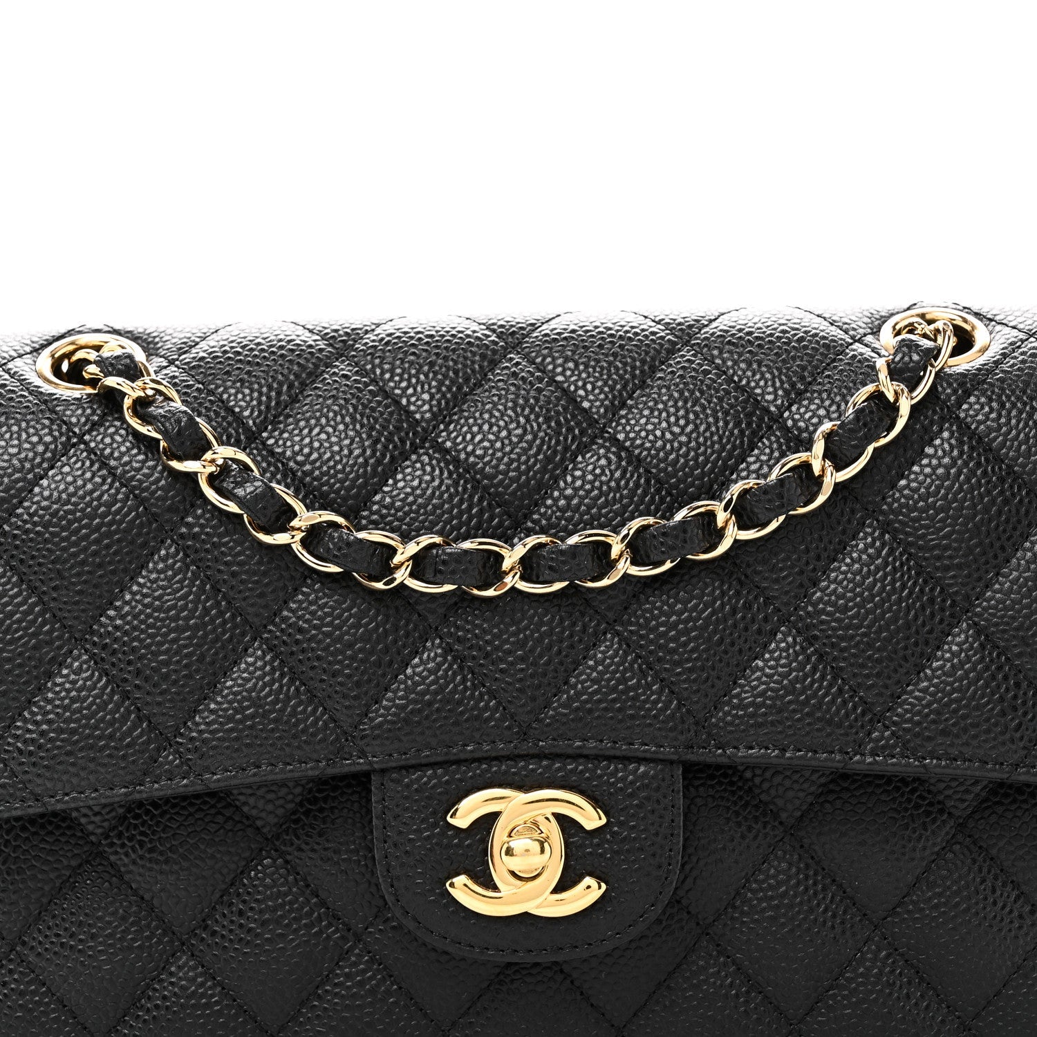 Chanel Caviar Quilted Small Double Flap Black