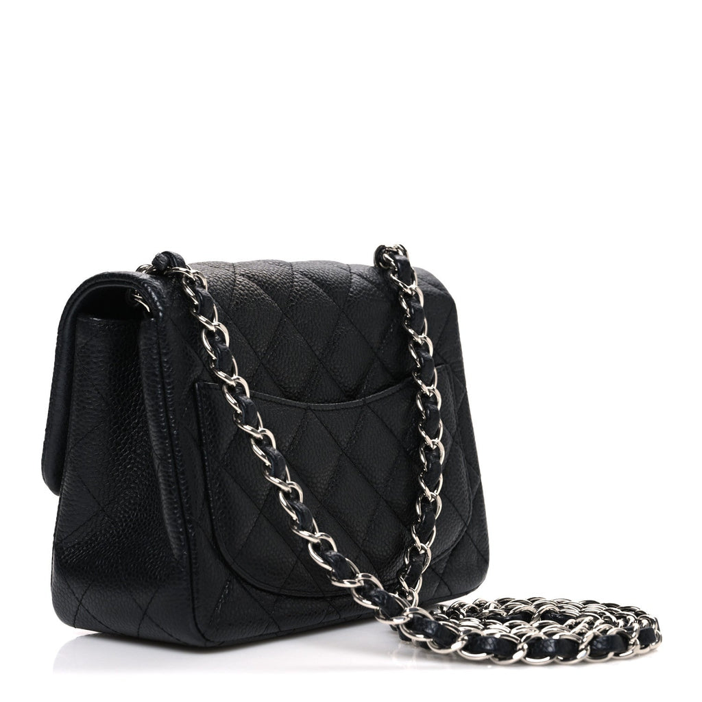 Chanel Caviar Quilted Mini Square Flap Black