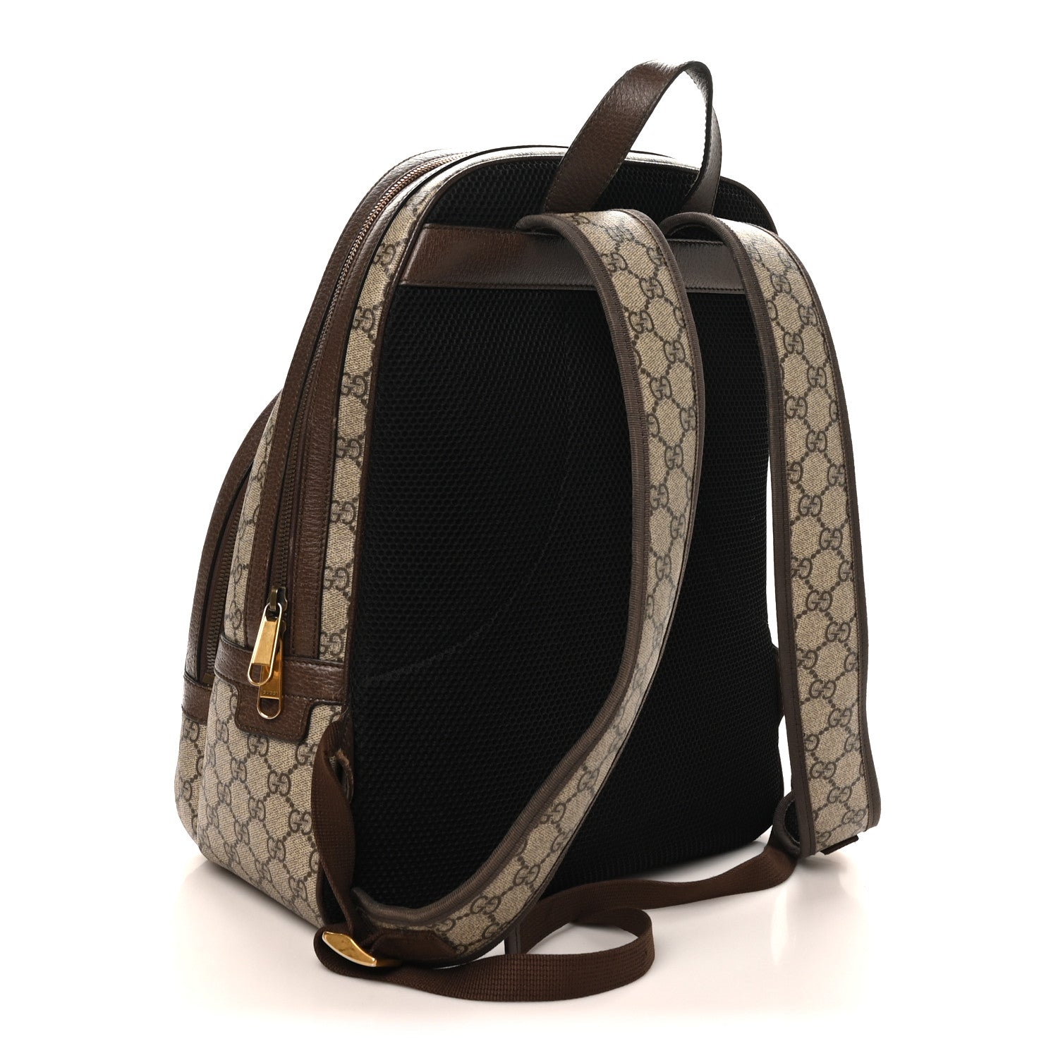 Gucci GG Supreme Monogram Medium Ophidia Day Backpack Brown