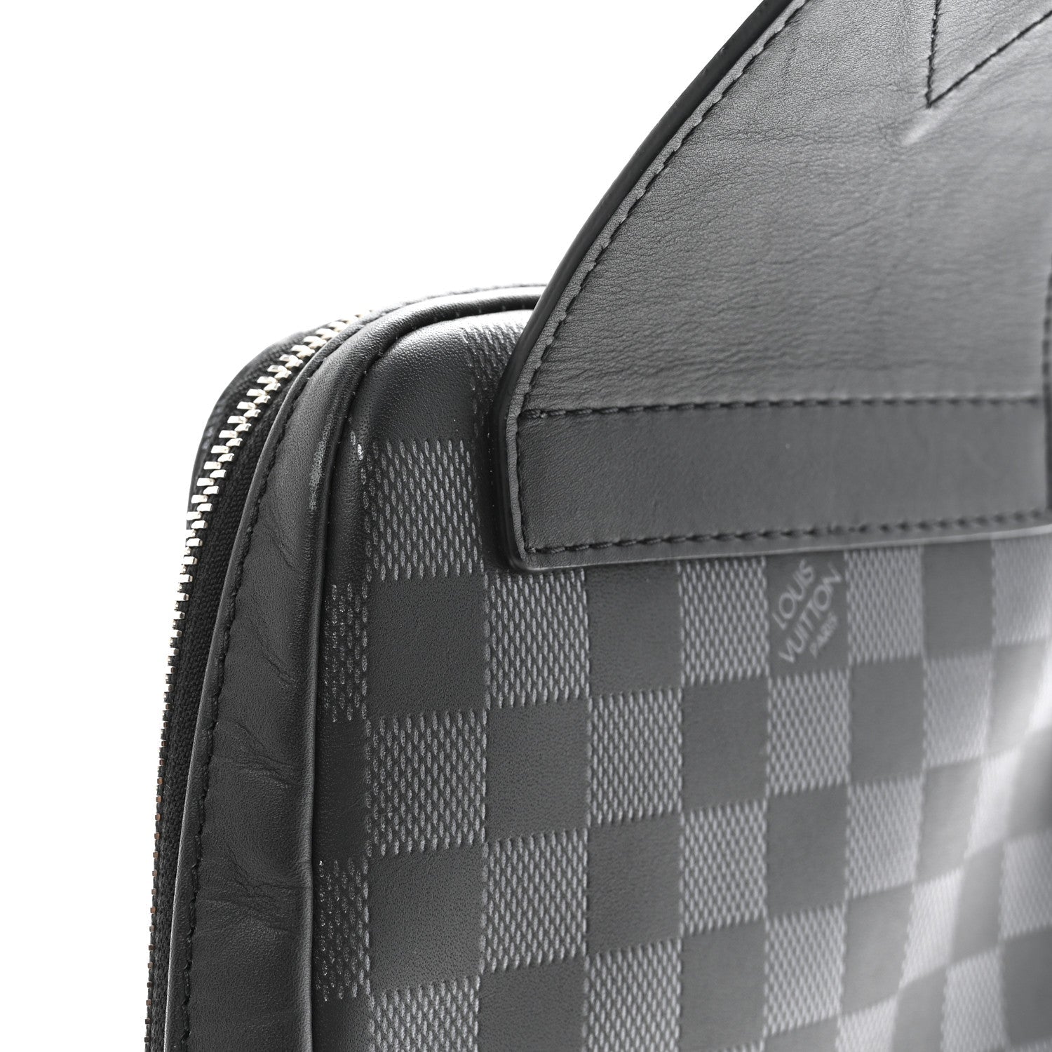 Louis Vuitton Damier Graphite Avenue Sling Bag Onyx Silver