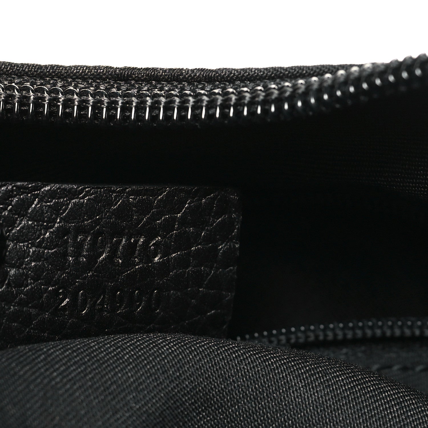 Gucci Nylon Monogram Small Hobo Black