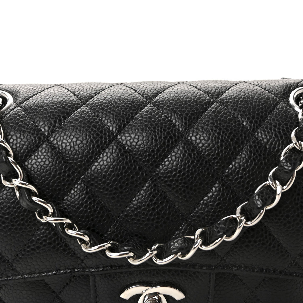 Chanel Caviar Quilted Small Double Flap Black