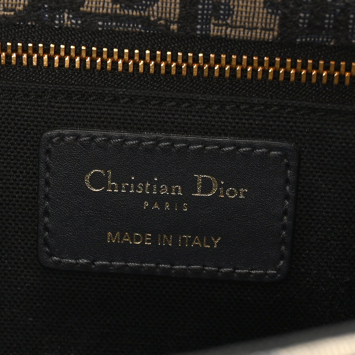 Christian Dior Oblique 30 Montaigne Flap Bag Blue