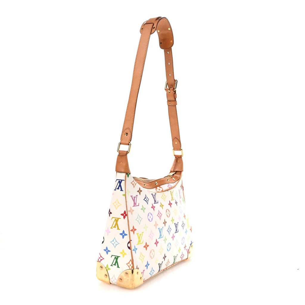 Louis Vuitton Monogram Multicolor Boulogne White