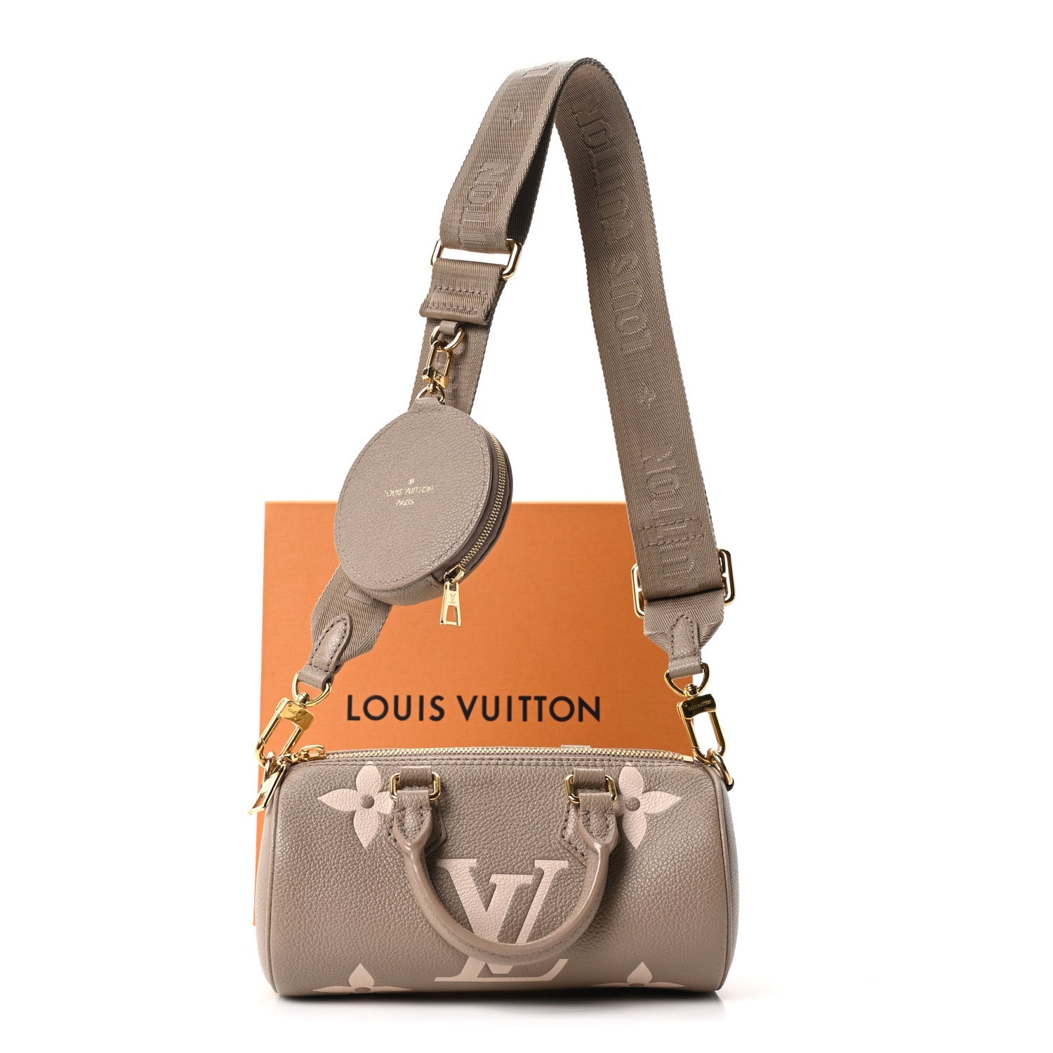 Louis Vuitton Empreinte Monogram Giant Papillon BB Tourterelle Cream