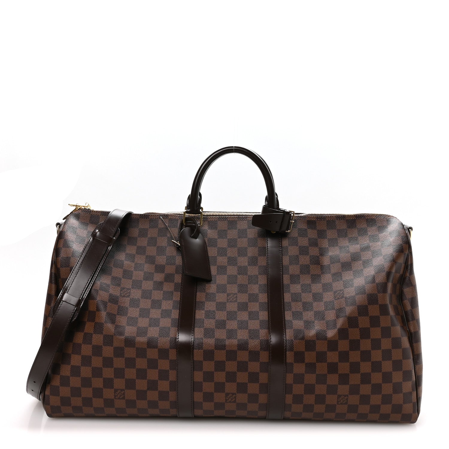 Louis Vuitton Damier Ebene Keepall Bandouliere 55