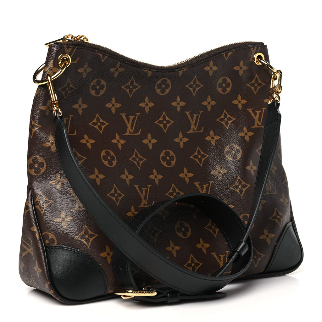Louis Vuitton Monogram Odeon MM Black