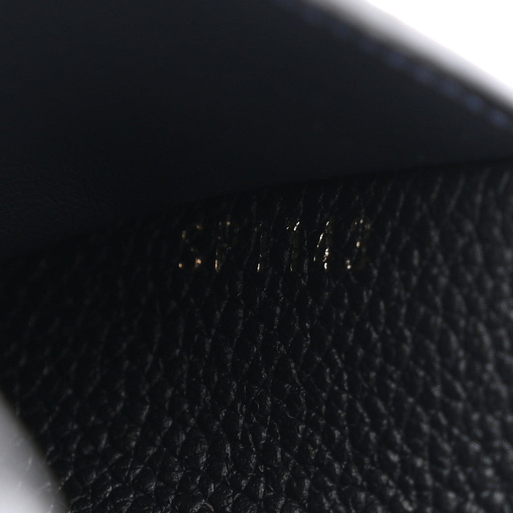 Louis Vuitton Empreinte Compact Curieuse Wallet Black