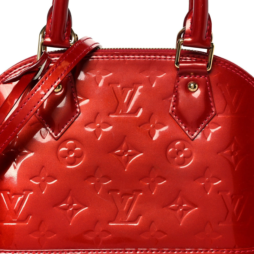 Louis Vuitton Vernis Alma BB Pomme D'Amour